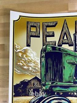 Pearl Jam 2014 Ian Williams poster Moline, IL I Wireless