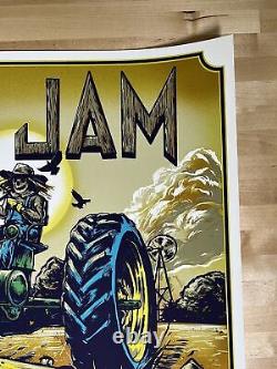 Pearl Jam 2014 Ian Williams poster Moline, IL I Wireless