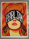 Pearl Jam 2014 Milwaukee Poster Blindfolded Woman Ben Frost Is Dead