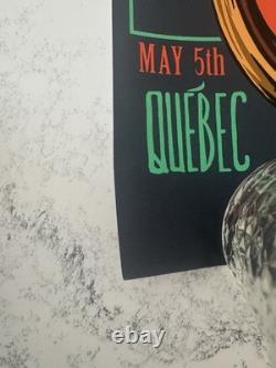 Pearl Jam 2016 Quebec Authentic Poster 12x36 Mike Fudge Hope Totem