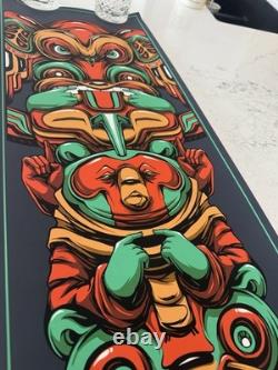 Pearl Jam 2016 Quebec Authentic Poster 12x36 Mike Fudge Hope Totem