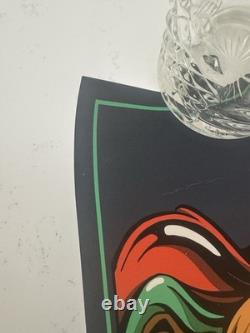 Pearl Jam 2016 Quebec Authentic Poster 12x36 Mike Fudge Hope Totem