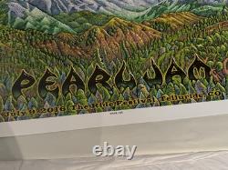 Pearl Jam 2016 Telluride, Colorado Ride Festival Poster EMEK, NM Vedder Rare