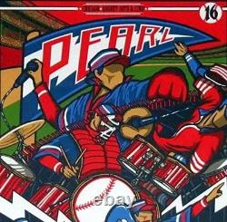 Pearl Jam 2016 Wrigley Field Chicago Poster Brad Klausen Professionally Framed