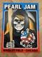 Pearl Jam 2016 Wrigley Field Chicago Poster Sean Cliver Show Edition