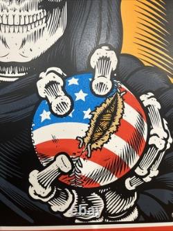 Pearl Jam 2016 Wrigley Field Chicago Poster Sean Cliver Show Edition