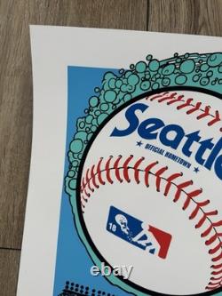 Pearl Jam 2018 Ames Seattle Poster