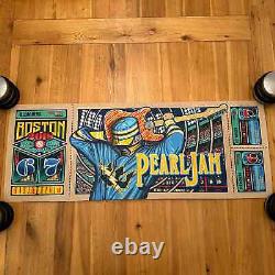 Pearl Jam 2018 Fenway Park Boston USA Original Concert Poster