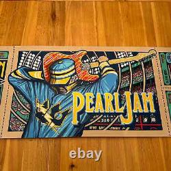 Pearl Jam 2018 Fenway Park Boston USA Original Concert Poster