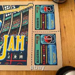 Pearl Jam 2018 Fenway Park Boston USA Original Concert Poster