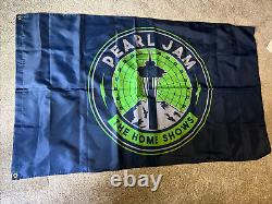 Pearl Jam 2018 Seattle The Home Shows Flag Official concert Merchandise Poster