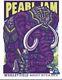 Pearl Jam 2018 Wrigley Field Chicago Ames Bros Elephant Design Concert Poster