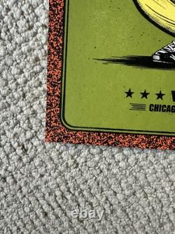 Pearl Jam 2018 Wrigley Field Chicago Poster Andrew Fairclough Show Edition