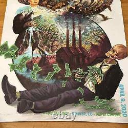 Pearl Jam 2020 Pepsi Center Denver Colorado Original AP Concert Poster Signed