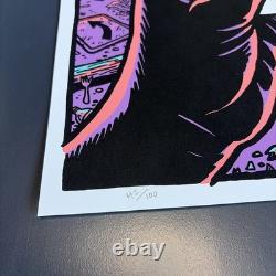 Pearl Jam 2020 San Diego Poster Screen Print Ward Sutton Ames Bros Signed #/100