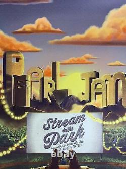 Pearl Jam 2021 Bailey Race poster Missoula, MT