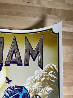 Pearl Jam 2021 Ian Williams poster Moline, IL Streaming Event