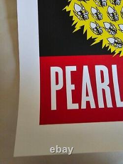 Pearl Jam 2022 Ames Bros Poster Copenhagen, Denmark