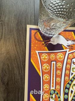 Pearl Jam 2022 Klausen A/P Nashville Signed And Numbered X/205 Poster MINT