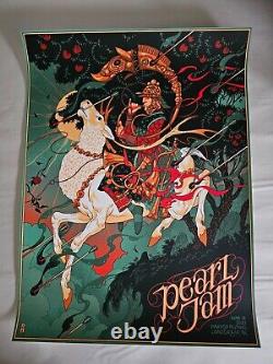 Pearl Jam 2022 Peter Diamond poster Landgraaf Pinkpop Geleen