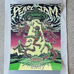 Pearl Jam 2024 5/28 5/30 Climate Pledge Seattle WA Garrett Morlan 18x24 Poster