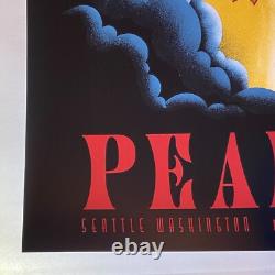 Pearl Jam 2024 5/30 May 30 Climate Pledge Seattle WA Arian Buhler 18x24 Poster