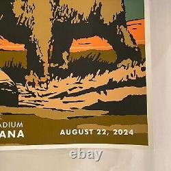 Pearl Jam 2024 8/22 Washington-Grizzly Missoula Montana MT Cyrus Walker Poster