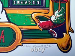 Pearl Jam 2024 Tour Artist Signed Boston, Ma Fenway Poster! A/p Limited S/n