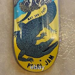 Pearl Jam 2025 5/3 Skate Deck Skateboard New Orleans LA Jazz & Heritage Festival