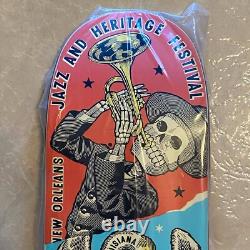 Pearl Jam 2025 5/3 Skate Deck Skateboard New Orleans LA Jazz & Heritage Festival