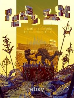 Pearl Jam 2025 New Orleans Jazz Festival Poster Tong AP #/110 SIGNED Jazzfest
