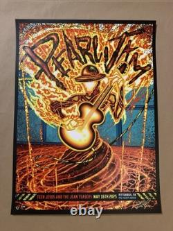 Pearl Jam 5/16 2025 PPG Paints Arena Pittsburgh PA Klausen Poster AP 200