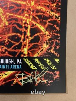 Pearl Jam 5/16 2025 PPG Paints Arena Pittsburgh PA Klausen Poster AP 200