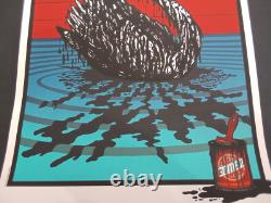 Pearl Jam 8/17/09 Manchester, England Poster Brad Klausen Mint Condition