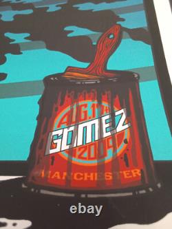 Pearl Jam 8/17/09 Manchester, England Poster Brad Klausen Mint Condition