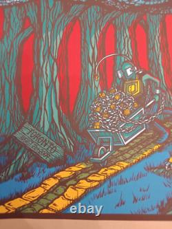 Pearl Jam 8/21/09 Toronto, Ontario Poster Brad Klausen Mint Condition
