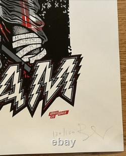 Pearl Jam Ames Bros 130/130 Rise of the Blood Moon Poster Tulsa OK 10/18/2014