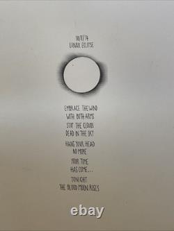 Pearl Jam Ames Bros 130/130 Rise of the Blood Moon Poster Tulsa OK 10/18/2014