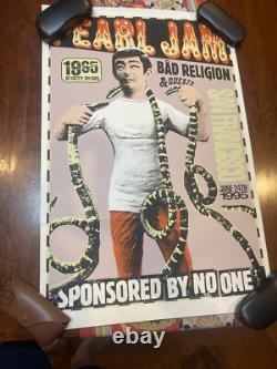 Pearl Jam Ames Bros. 1995 San Francisco