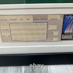 Pearl Jam Ames Concert Poster 1998 NY Madison Square Garden glass framed