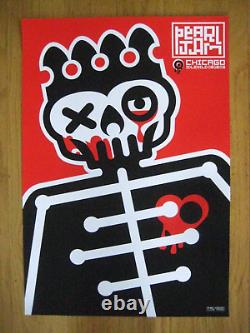 Pearl Jam Ames Design 2003 poster Chicago