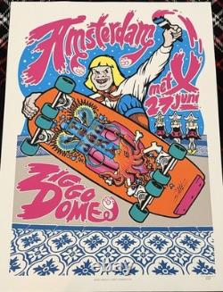 Pearl Jam Amsterdam Ziggo Dome Poster June 27 Rock Music Art