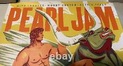 Pearl Jam. Austin 9/18/23. Show Poster