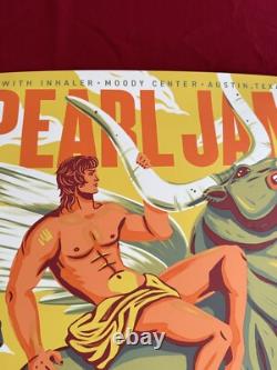 Pearl Jam. Austin September 18,2023 The Moody Center. Poster, Sticker And Button