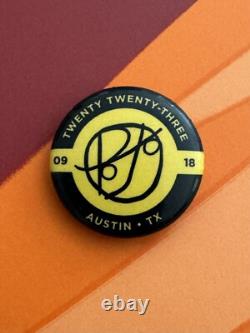 Pearl Jam. Austin September 18,2023 The Moody Center. Poster, Sticker And Button