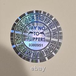 Pearl Jam Austin, TX Moody Center Concert Poster Shawn Ryan 9/19/2023 2nd Show