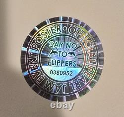 Pearl Jam Austin, TX Moody Center Concert Poster Shawn Ryan 9/19/2023 2nd Show