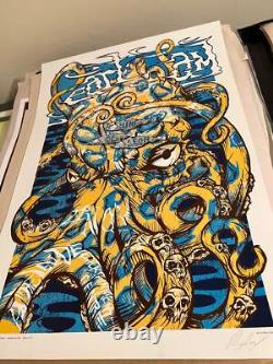 Pearl Jam Australia Adelaide Concert Poster by Rhys Cooper Nov 21 2006! 19x28