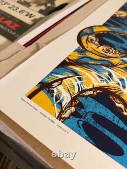 Pearl Jam Australia Adelaide Concert Poster by Rhys Cooper Nov 21 2006! 19x28