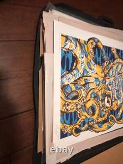 Pearl Jam Australia Adelaide Concert Poster by Rhys Cooper Nov 21 2006! 19x28